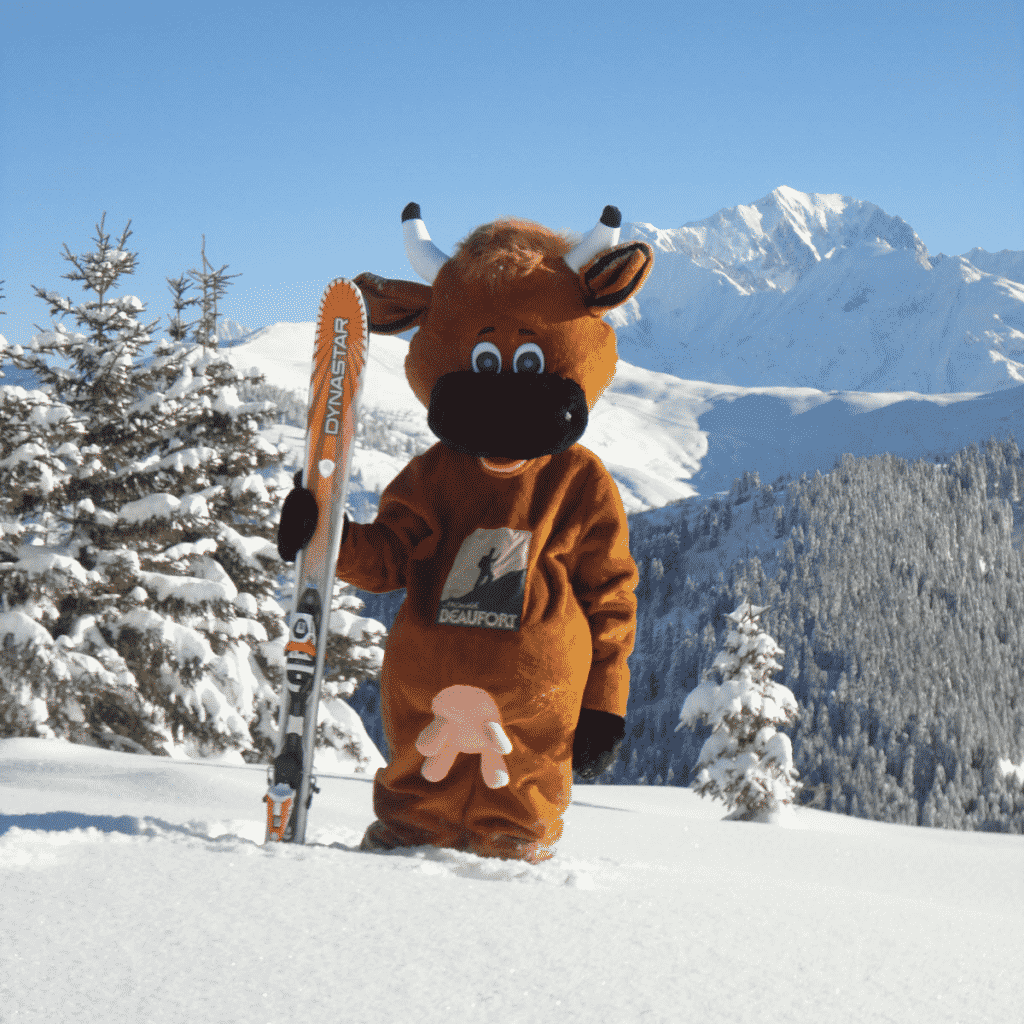 Beaufortine au cœur des montagnes