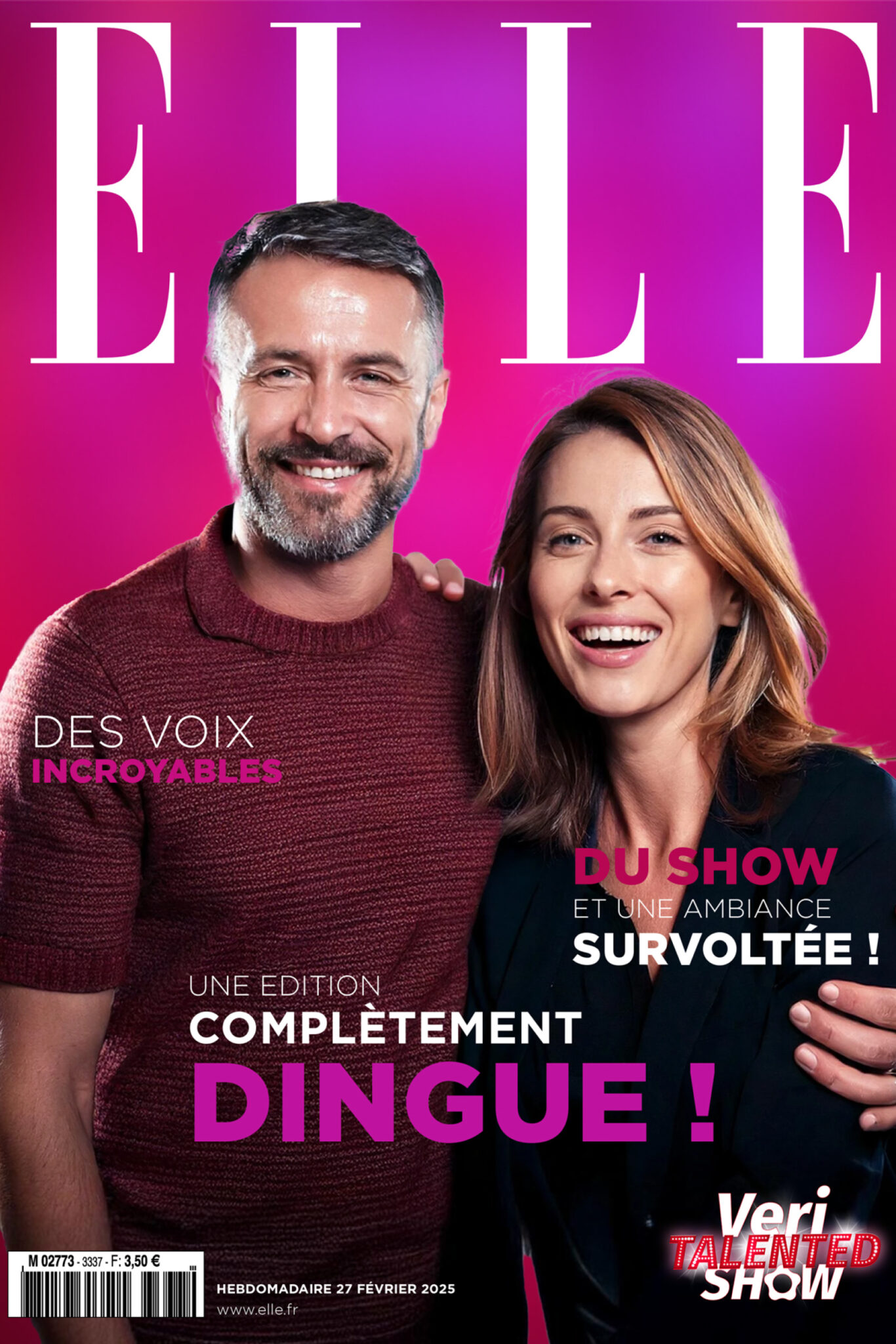 photobooth couverture de magazine