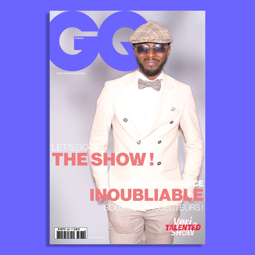 photobooth couverture de magazine