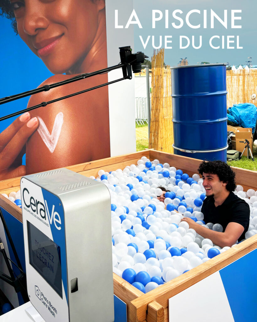 piscine et photobooth