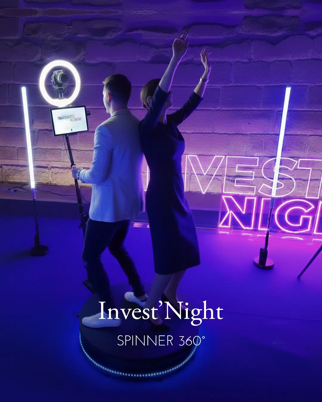 Spinner 360 vidéo | Paris événementiel | Flashmat