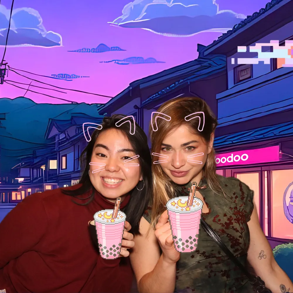 animation photo purikura