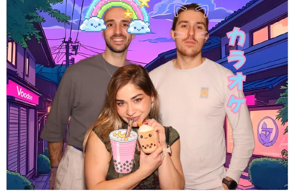 Animation photo purikura japonaise événement Paris - Flashmat